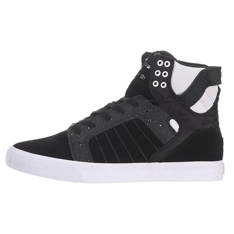 Supra SKYTOP Sneaker High Damen Schwarz Weiß Kaufen QWEAH2514